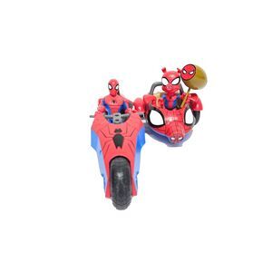 Disney Store Marvel Toybox Spider-Man & Spider-Ham Action Figure Bike Set